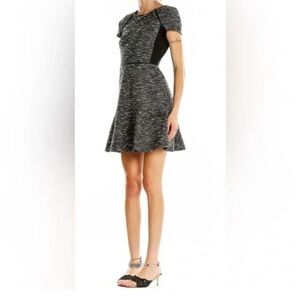 J Crew Fit and Flair Tweed Dress | Size 0